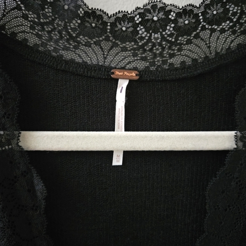 Free People Lace Mini‎ Dress Size Medium - Picture 6 of 6